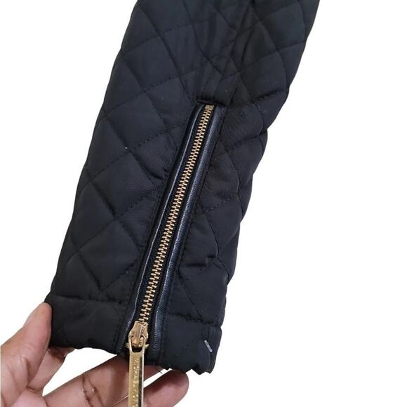 Michael Kors Women's Black Jacket Sz Petite Large - Picture 5 of 10